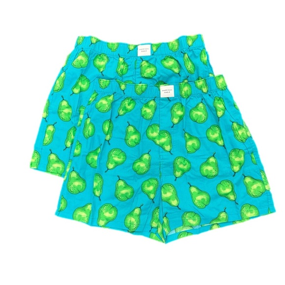 New AEO Limes Stretch Boxer Short 2- pack - Picture 1 of 7